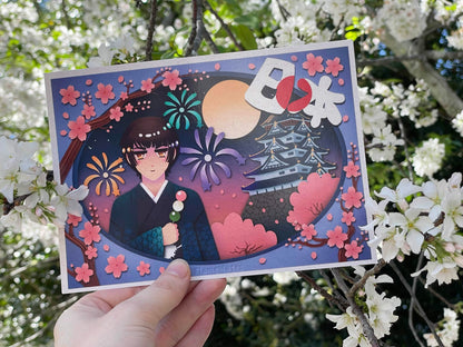 Japan Mail Club Envelope